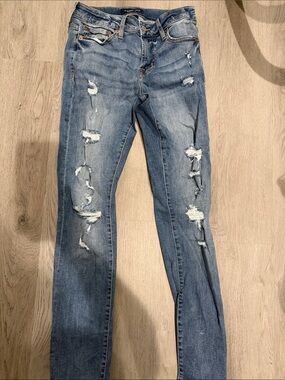 Aeropostale Dark Blue Skinny Jeans